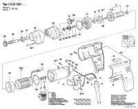 Bosch 0 602 120 104 GR.55 Drill Spare Parts